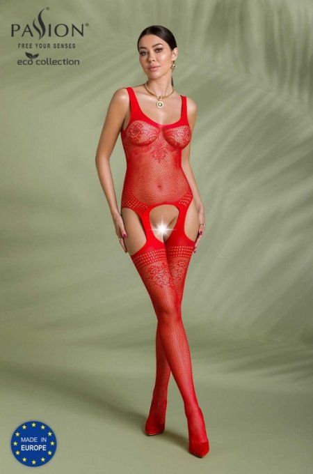 ECO BS008 BODYSTOCKING ROUGE