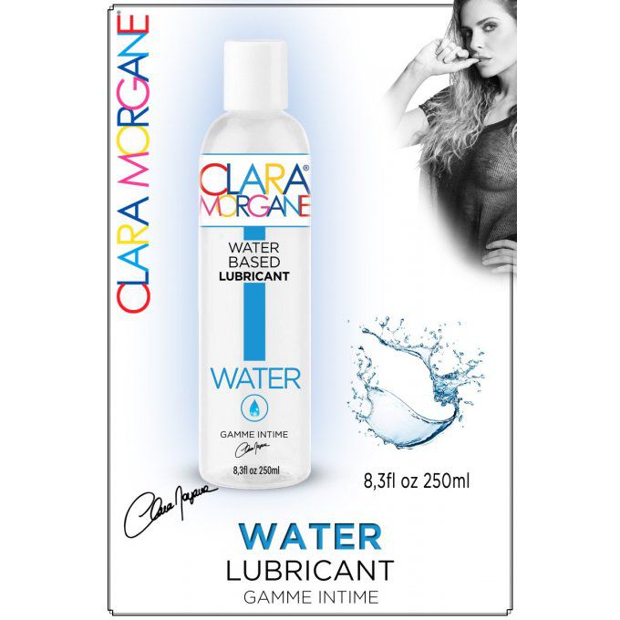 CLARA MORGANE - LUBRIFIANT WATER BASE EAU - 250ML
