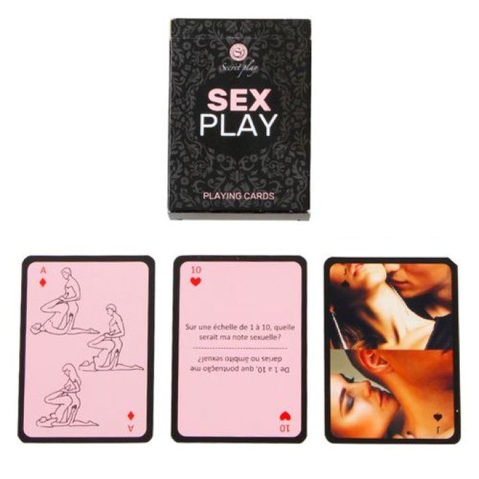SECRETPLAY - CARTES À JOUER SEX PLAY