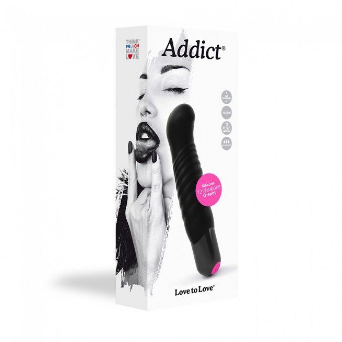 ADDICT VIBRO NOIR POINT G – BY LOVE TO LOVE