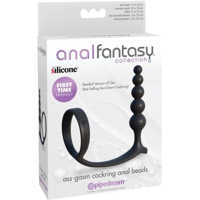 ANAL FANTASY PERLES ANAL COCKRING ASS-GASM