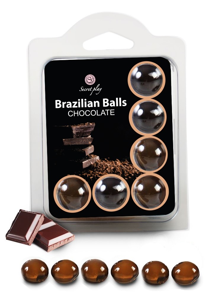 BOULES BRESILIENNES AROMATISEES CHOCOLAT X6