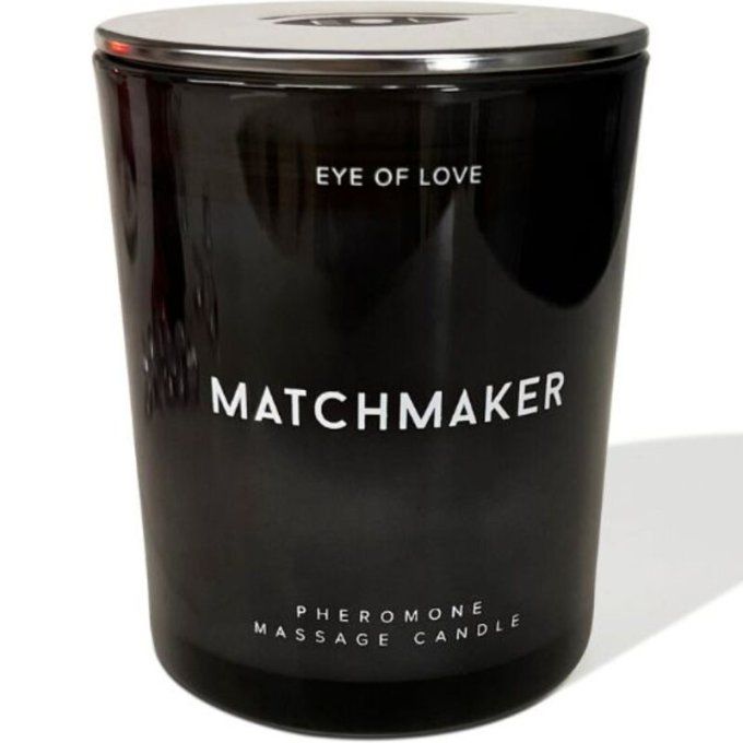 EYE OF LOVE - MATCHMAKER BOUGIE DE MASSAGE DIAMANT NOIR LATTIRER 150 ML