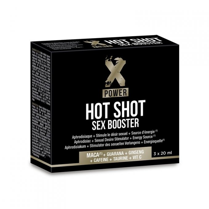 HOT SHOT SEX BOOSTER - 3X20ML