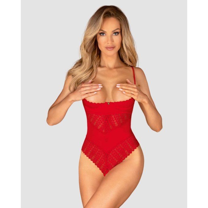 OBSESSIVE - INGRIDIA BODY CROCHLESS ROUGE