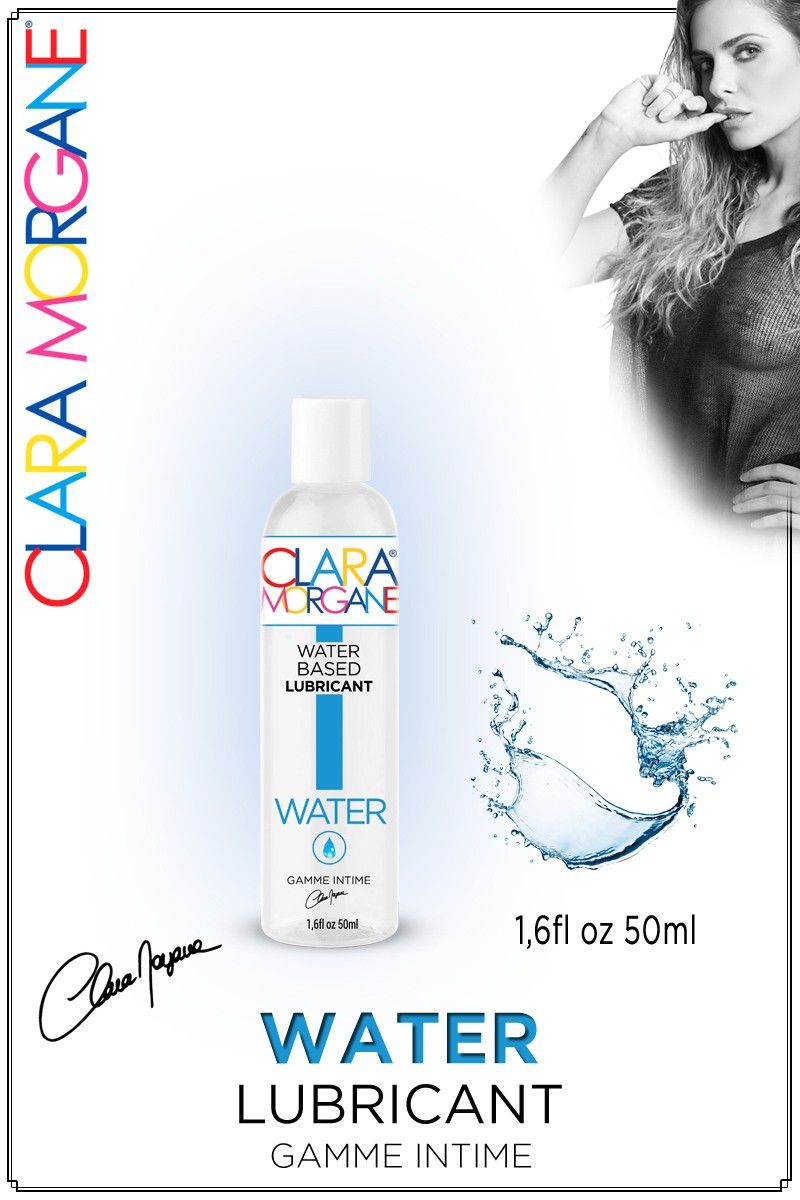 CLARA MORGANE - LUBRIFIANT WATER BASE EAU - 50ML