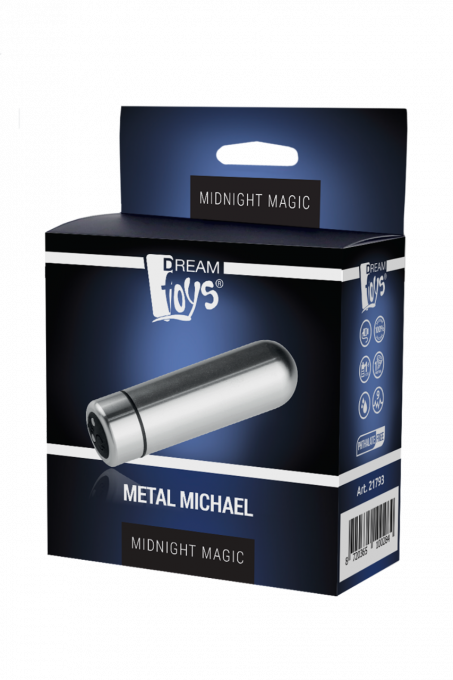 METAL MICHAEL MINI VIBRO MULTIFONCTION USB 