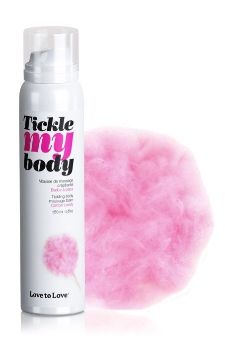 MOUSSE « TICKLE MY BODY » BARBE A PAPA
