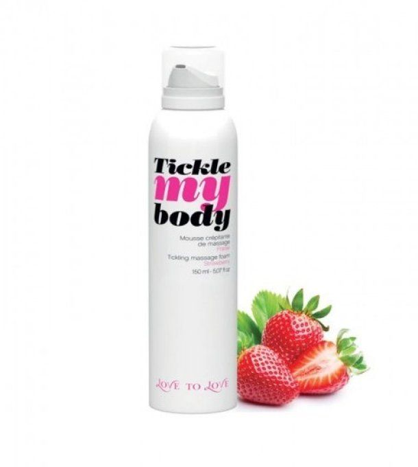 MOUSSE « TICKLE MY BODY » FRAISE