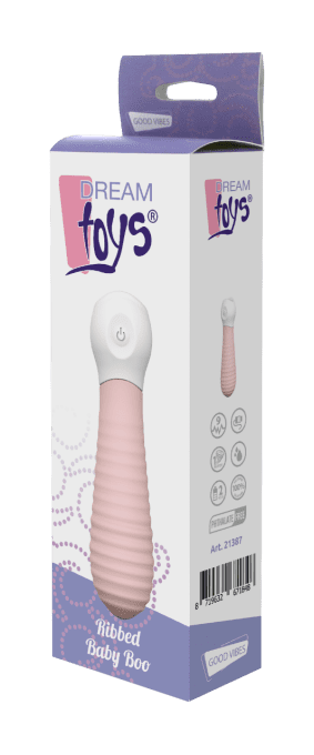 DREAM TOYS - RIBBED BABY BOO ROSE 