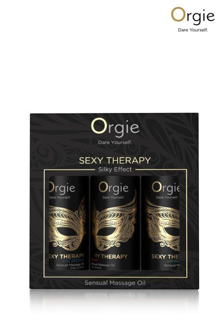 SEXY  THERAPY PACK 3 HUILES MASSAGE