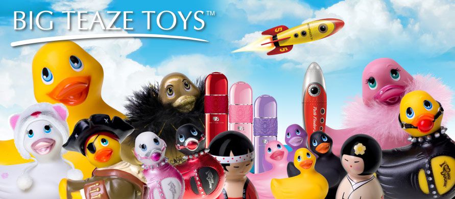 La marque Big Teaze Toys est depuis de nombreuses années une marque de référence dans le plaisir. Avec ses incontournables et indémodables canards vibrants.